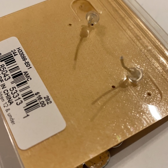 M Haskell Dangle Floral Flower Earrings Pierced Ears New - Picture 4 of 8